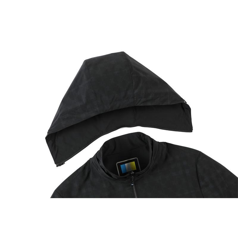 Autumn New Men's Jacket Business Young and Middle-aged Detachable Hat Jacket Men's Coat