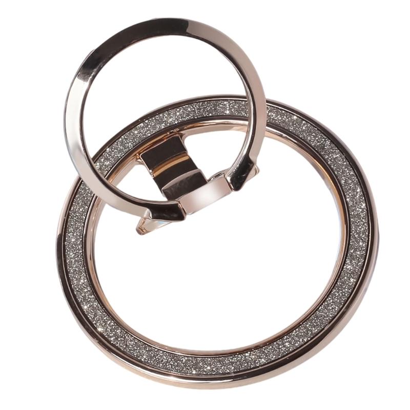 

Magnetic Phone Rings Holder for Smartphone Magnet Finger Rings Grip Stand Holder,Foldable Desktop Phone Stand