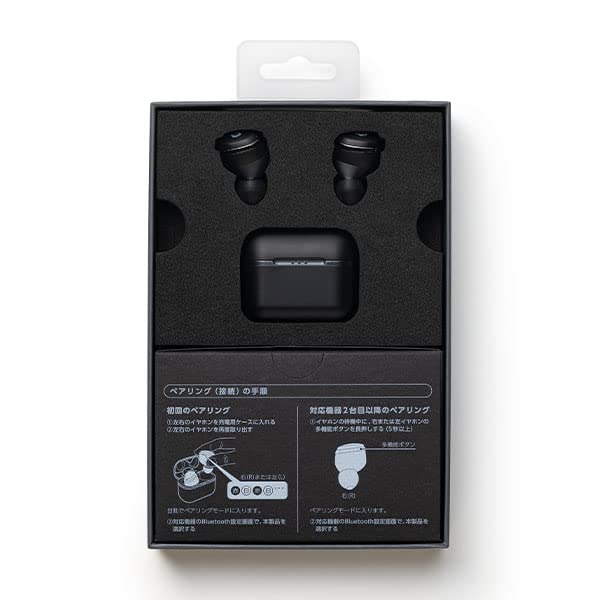 GL-TW4000S-BK (Black) Bluetooth Earphone GLIDiC True Wireless