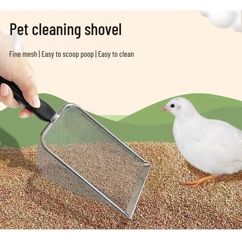 Rutin Multi-Purpose Pet Shovel: Chicken, Walnut, Sand, Cat Litter, and Reptile Substrate Scoop