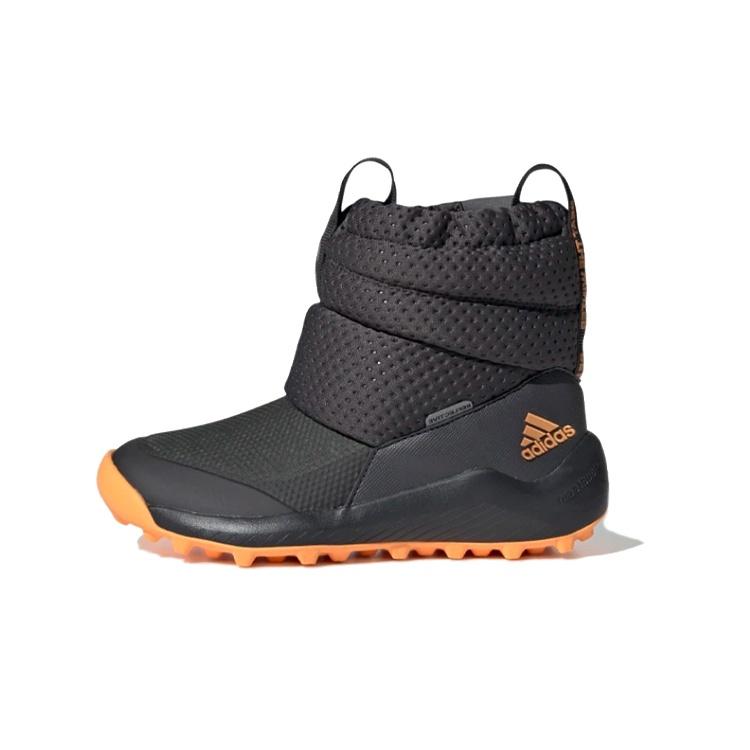 (PS) adidas Rapidasnow C Snow Boots Black Orange Kids G27178 EU 31