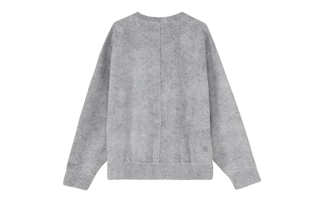 Nike Forward Sweatshirts Men's Gray Crew Neck Moderate Other DQ4265-077
