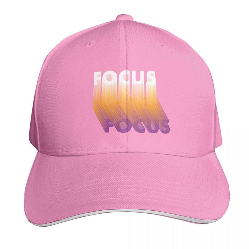 Focus mindset funky lettering Baseball Cap Trucker Hat Brand Unisex cap Designer Hat Wild Ball Hat Baseball For Unisex Womens