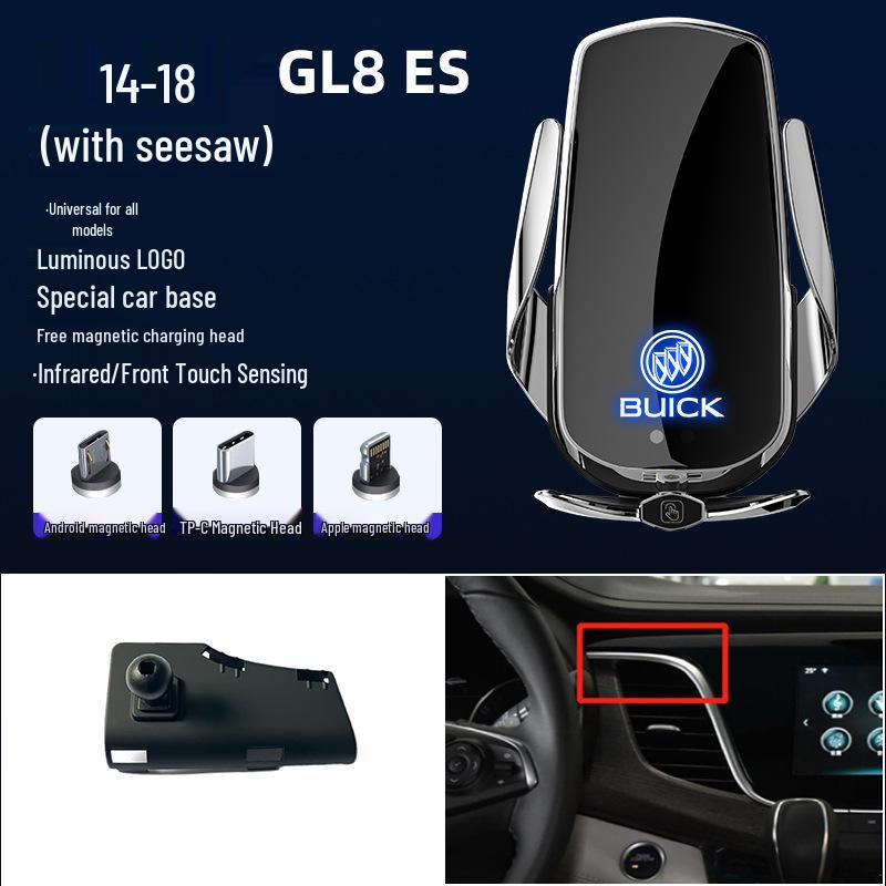 Magnetyczny Bezprzewodowy Szybki Ładowarka Uchwyt na Telefon Samochodowy do Buick GL8/Excelle/Regal/Verano/Envision