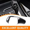 For BMW F30 F20 F10 X3 X4 X5 X6 Carbon Fiber Pattern Gear Shift Knob Cover Trim