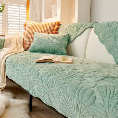 Sofa Cushion Winter Thickened Non-Slip Cushion Simple Modern Sofa Cover Short Plush Cover Towel