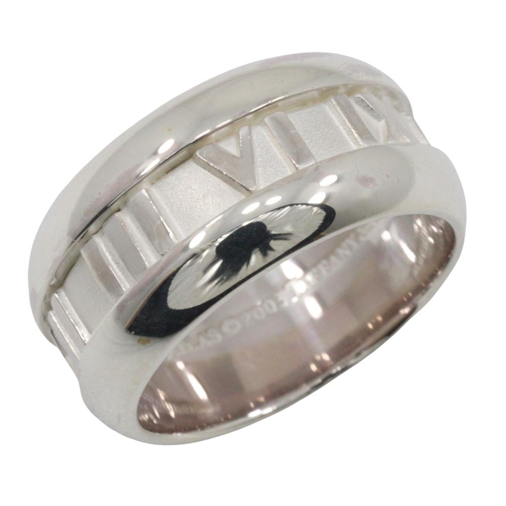 

TIFFANY&Co. Atlas Ring Silver925 #5.4(US Size) 8.4g unisex Used