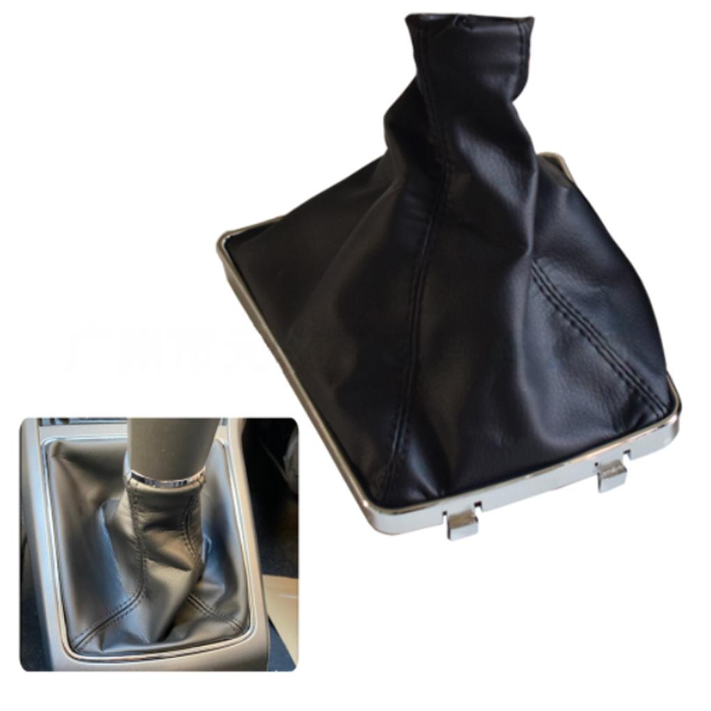Car Gear Shift Knob Leather Dustproof Shifter Gaiter Boot Cover For Opel Astra H