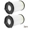 2 Pack Filters for Cecotec Conga Thunderbrush 520 Handle Vacuum Cleaner Parts Filter Element 