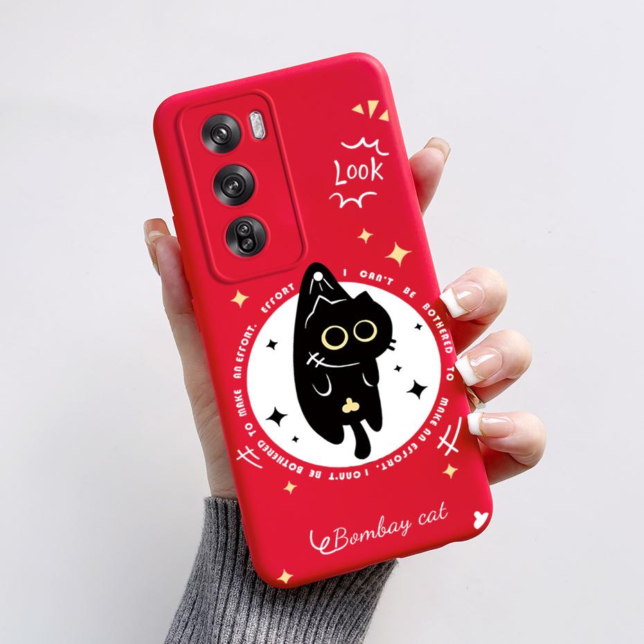 For Oppo Reno12 Pro 5G Case CPH2629 Cute Rabbit Panda Soft Silicone Back Protector Cover For OPPO Reno 12 Pro 5G 2024 Phone Case