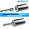 ToolMaster Uniwersalna Nasadka Wielofunkcyjna Multi Tool Klucz Nasadowy 7-19mm & Adpt