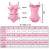 LittleForBig Erwachsenen Strampler Tanktop Baumwolle Pyjama Spitze Verstellbare Träger [Sugar Baby] Camisole Größe S