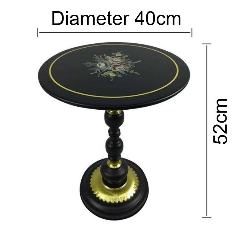Round Coffee Table Circular Side Tea Tables Modern Luxury Interior Living Room Bedside Table Decorations Nordic Home Furniture