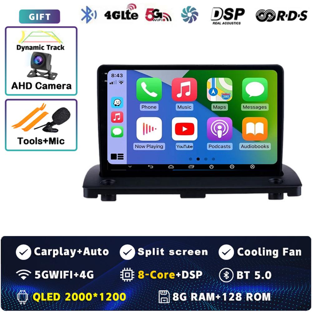 Android 14 Carplay Car Radio For Volvo XC90 XC 90 2004 - 2014 Multimedia Video Player Navigation GPS Stereo 2Din Head Unit Auto