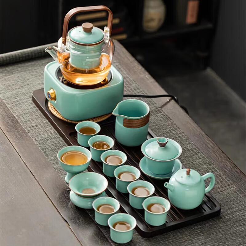 Modern Lanka 10-Piece Luxury Kung Fu Tea Set