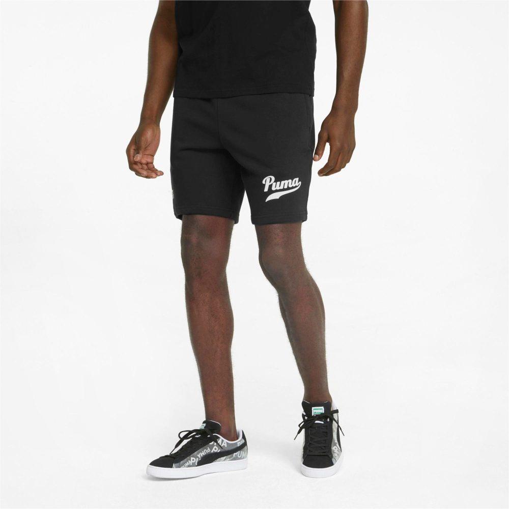 PUMA Classic Coaches Casual Shorts Men's Black Moderate 536934-01