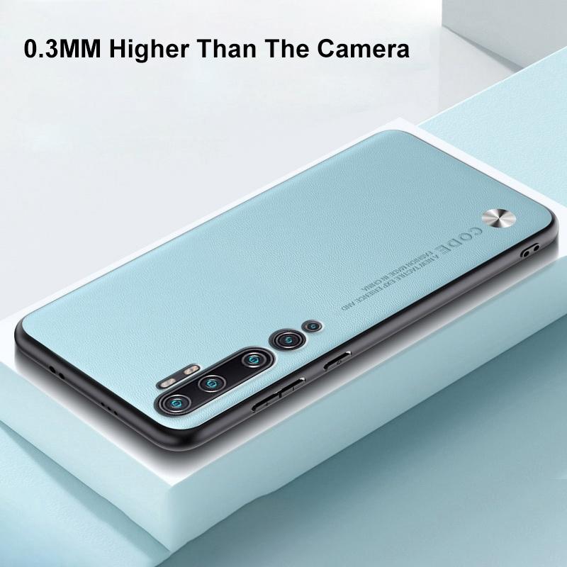 Luxus PU Ledertasche Für Xiaomi Mi Hinweis 10 Pro Note10 Zurück Abdeckung Matte Silikon Schutz Telefon Fall Für Xiaomi mi CC9 Pro