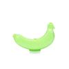 1PC Travel Outdoor Portable Banana Shape Protective Case Creative Plastic Banana Fruit Storage Case