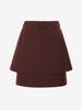 Beuienwaiseutyudio Layered Detail Mini Skirt_Yzasrn6