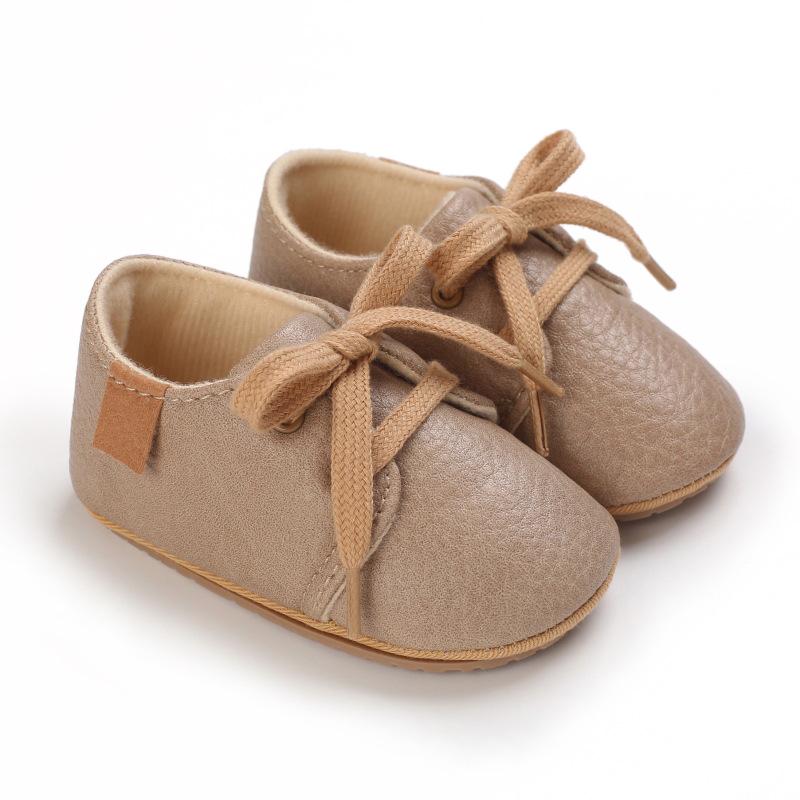 Soft Sole Leather Baby Shoes for Infants/Toddlers - Unisex Spring/Autumn Indoor/Outdoor Walkers