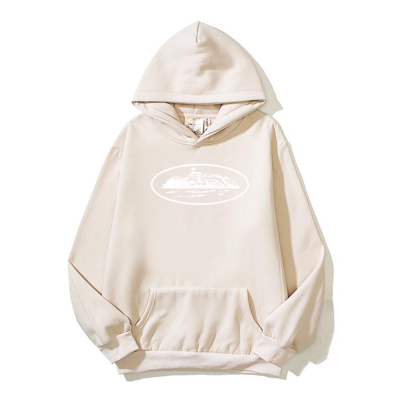 Corteiz Alcatraz Unisex Volný Streetwear Set s mikinou a tepláky