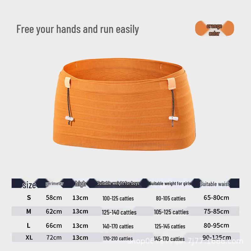 Unisex Multifunctional Marathon Hydration Belt with Phone Holder