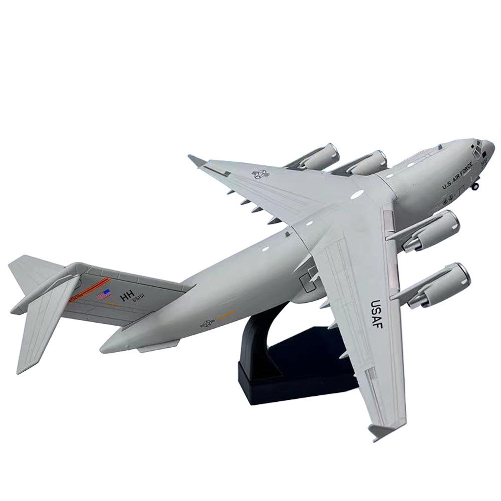 1:200 Scale US Military C-17 Globemaster Strategic Transport Aircraft Model Ornament