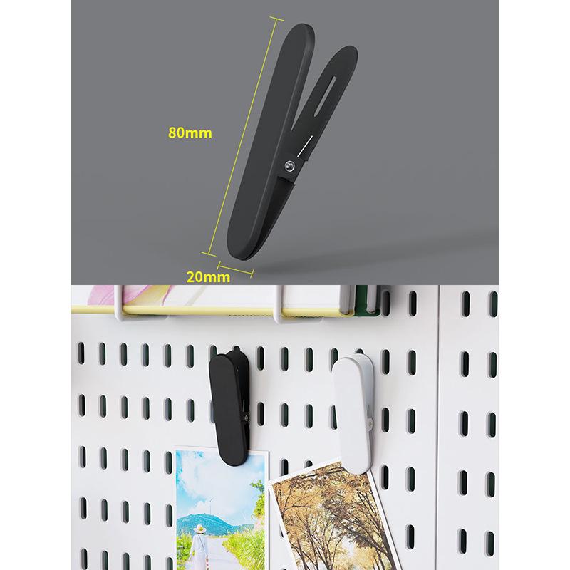 Desktop DIY Pegboard: Large Accessory Holder for Office or Home Desk, Clamp-Standing Storage, Hanging Rack, Countertop Decoration Display.