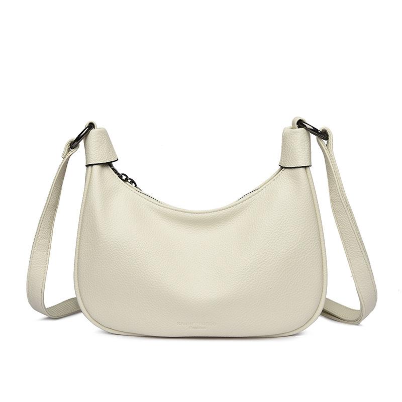 Niche Design Crescent-shaped Bag Semi-round Bag Single-shoulder Armpit Bag for Women Crossbody Single-shoulder Tote Bag