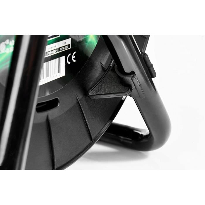 Enrouleur de câble - emos - 25 m - 4 prises schuko - 1,5 mm - intérieur ip20