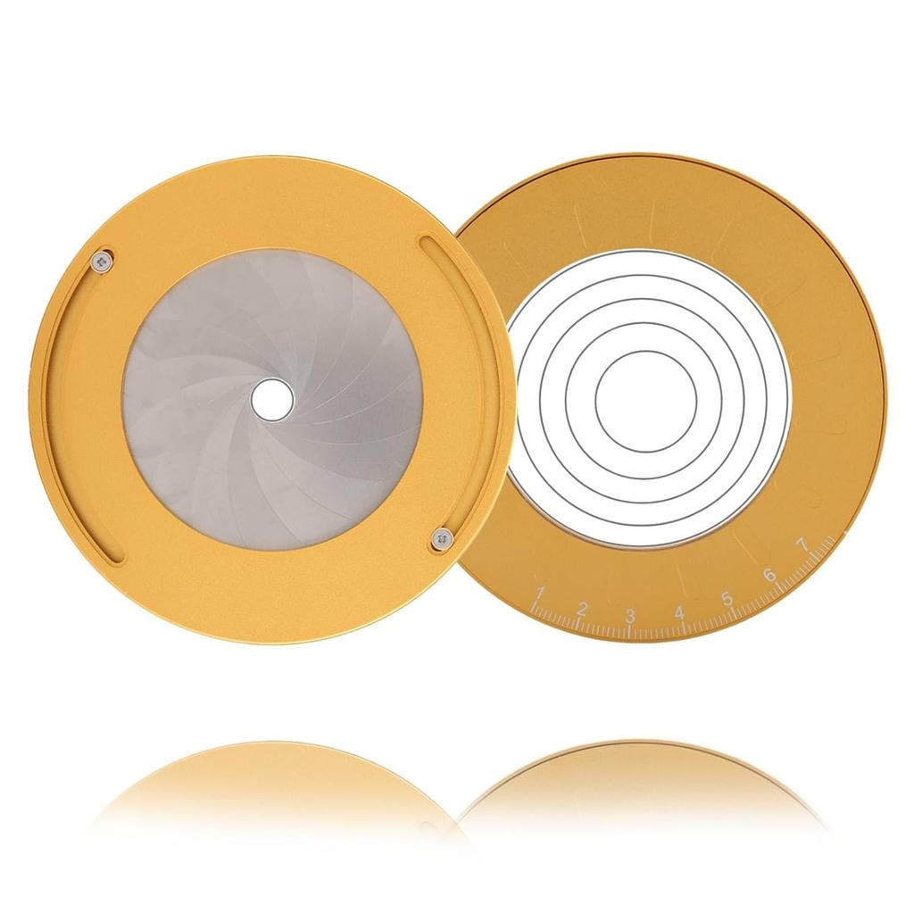 Circle Drawing Tool Metal Circle Drawing Maker Professional Drawing Ruler with Scale for Drafting, Designing Drawing Office