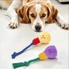 Dog Chewing Plush Toy Cute Bite Resistant Light Bulb Teeth Cleaning Puppy Toy Interactive Plush Stuffing Dog Toy Supplies