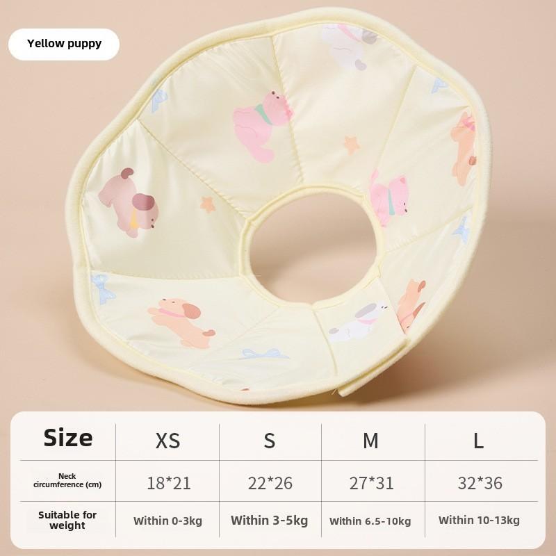 Pet Cone Collar for Cats and Dogs, Protective E-Collar for Grooming, Bathing, Injury Recovery