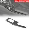 LHD/RHD For BMW 5 Series G30 G32 G31 G38 M5 F90 6GT 2018-2023 Real Carbon Fiber Car Multimedia Knob Panel Trim Car Accessories