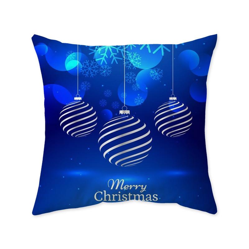 Christmas Festive Cushion Pillow Cover Ins Style Fashionable Bedroom Living Room Sofa Decorative Pillow Cover