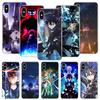 Sword Art Online Kirito Asuna Phone Case For iPhone 17 Air 16 15 Plus 11 14 Pro Max 13 Mini 12 7 8 + SE Pattern Art Customized C