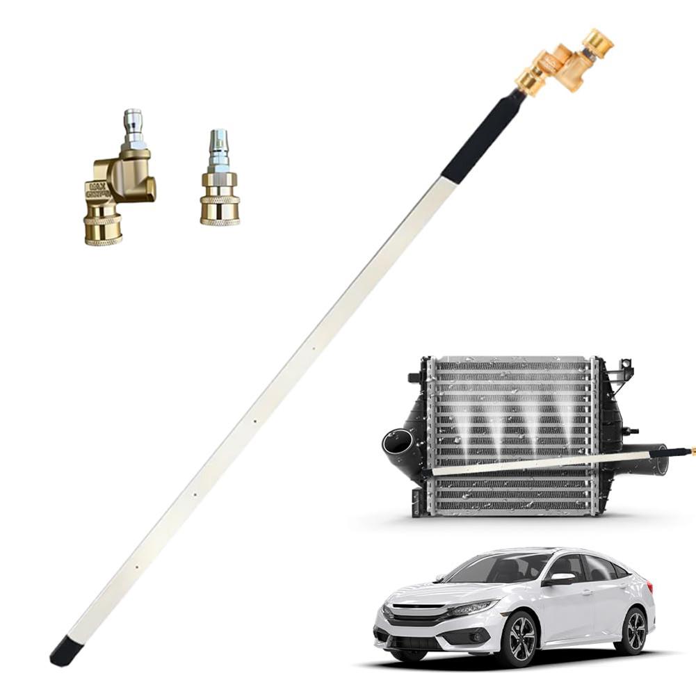 Car Portable Radiator Cleaning Tool 4500 PSI Radiator Flush Cleaner Tool 60CM Radiator Cleaner Pressure Washer Wand