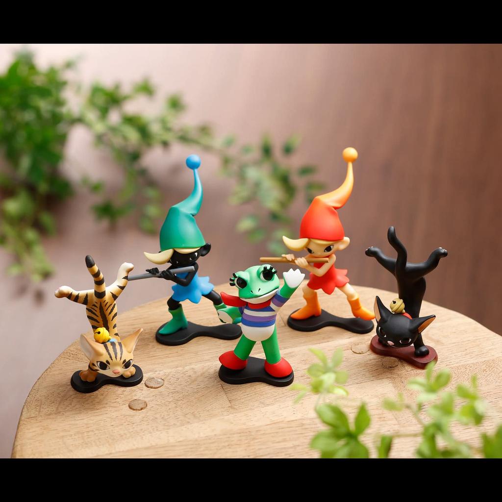 Kaiyodo Seiji Fujishiro Fantasy of Light and Shadow Figure Collection 1 Height 65mm Painted Completed Figure 6 Pieces BOX Approx. Non-scale PVC/ABS