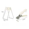 2Pcs/set Anti-scalding Clip Bowl Clip, Anti-scalding Clip For Kitchen, Steamed Vegetables, Stainless Steel Heat Insulation Plate Bowl Clip