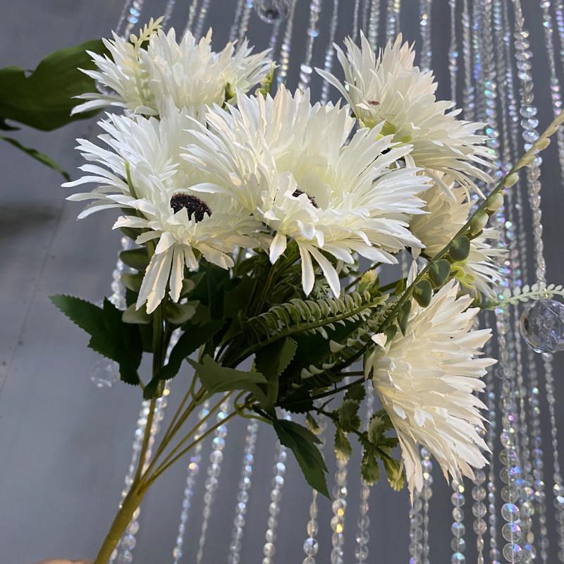 Faux Fuchsia Flower Arrangement With Durable Material For Wedding Decor And Photo Shoots