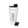 Kulbay Sports STEEL | Insulated 650ml Stainless Steel Protein Shaker | Vacuum Shaker | 18oz (Approx. 500ml) Capacity | with Ball