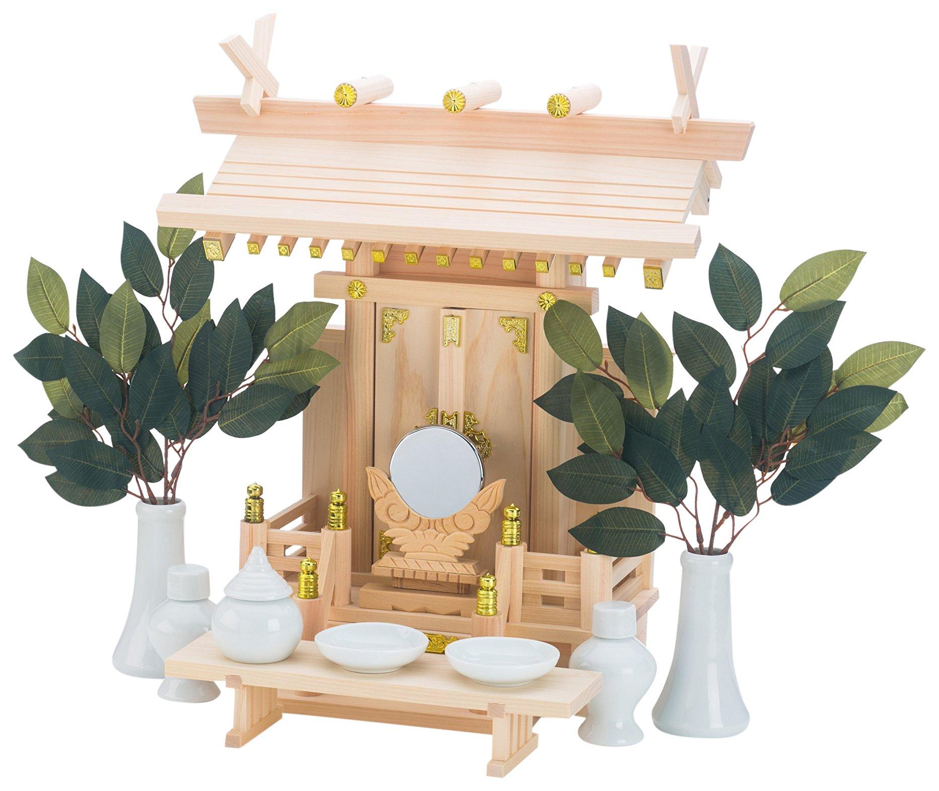 

Kamidana no Sato Naka Shinmei Shinto Shrine Set -