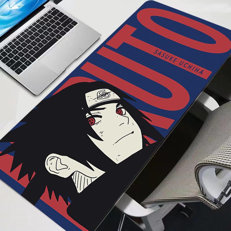 Mouse Pad Kawaii Gaming Accessories PC Computer Keyboard Gamer Desk Mat Alfombrilla Xxl Naruto Anime Durable Mousepad