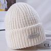 Women's New Winter Knitted Hat Korean Style Versatile Loose Thick Needle Windproof Ear Protection Wool Hat Men