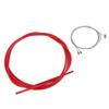 MEROCA Bicycle Shifter Cable Housing Kit Bike Brake Cable Housing Sets Bicycle Brake Line TubeRed