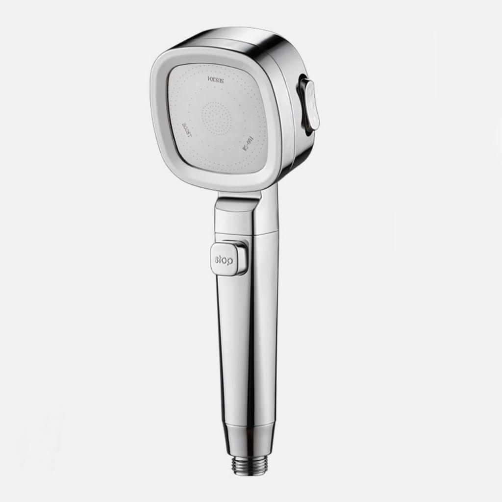High-Pressure Shower Head with Filter: Rainfall Nozzle for Enhanced Water Flow