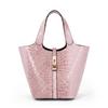 LANGING Handbag, Women's Tote Bag, Large Capacity, Popular, Commuter Bag, Eco-Leather, Synthetic