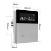 Tuya= WiFi Electric Floor Heating Thermostat Wall-mounted Boiler Thermostat Floor Heating Controller Smart Device Thermostat
