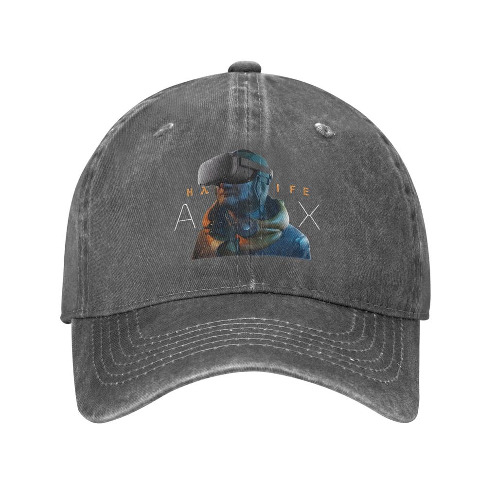 HHalfs Lifes Alyx Baseball Cap Sun  Tennis Skate Adjustable Washed Trucker Hat Female Male Stylish Print Baseball Caps
