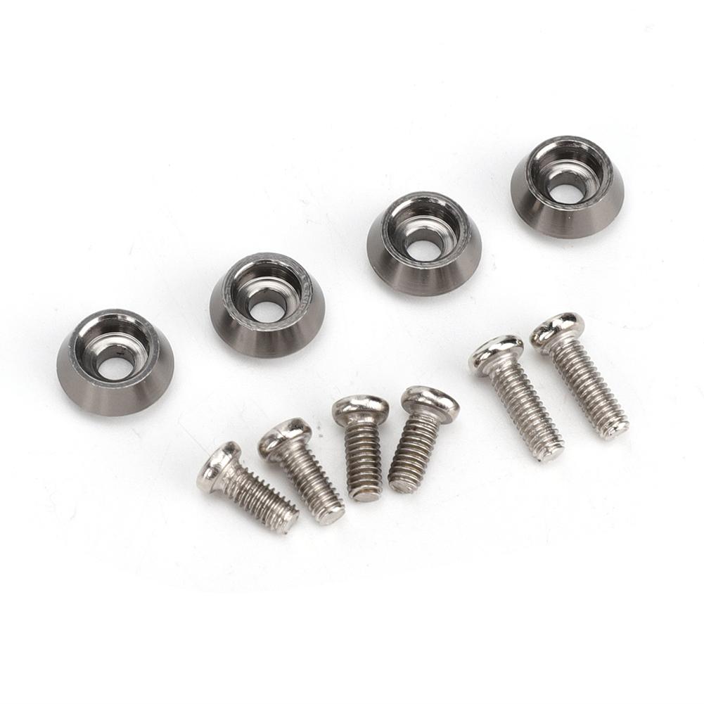 Aluminum Alloy Center Rear Mount Kit Fit for MN D90 MN 99 MN 91 FJ 45 Upgrade Accessories(Titanium MN 011T )